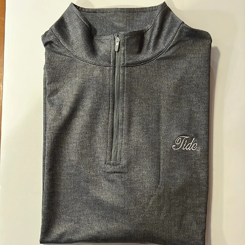 Smart Comfort Peter Millar Iron Perth Quarter Zip (Tide Script)