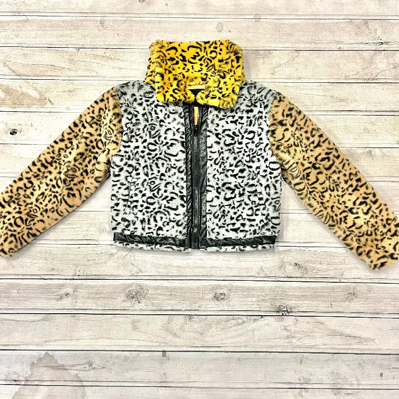 Comfortable Looks Coat Faux Fur & Sherpa By Olivaceous  Size: M
