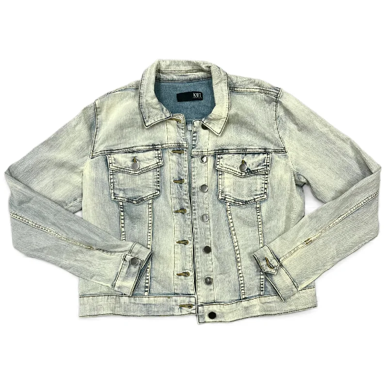 Design Must-have Jacket Denim By Kut In Blue, Size: Xl