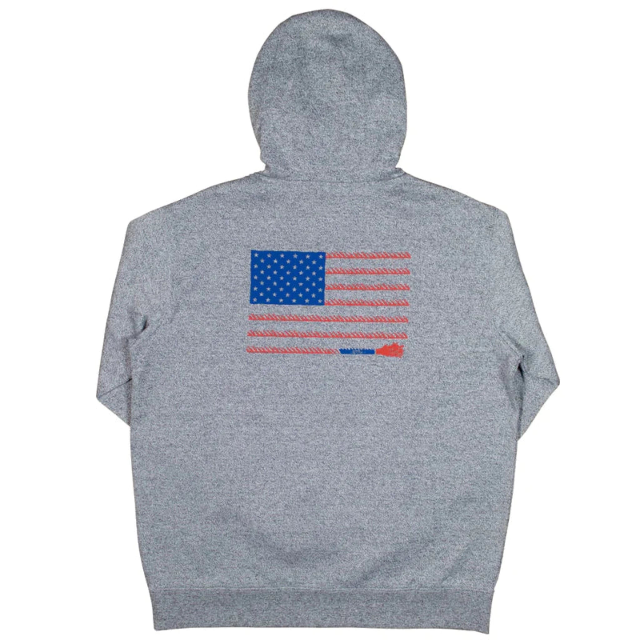 Feminine Charm Hooey Men's Grey Liberty Roper Hoodie