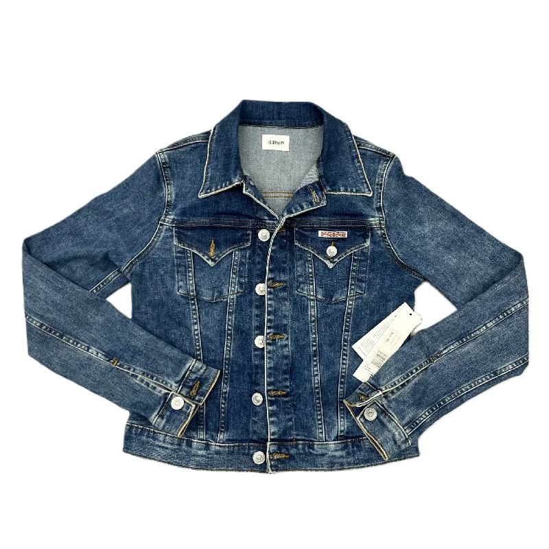 Weekend Style Jacket Denim By Hudson In Blue Denim, Size: M