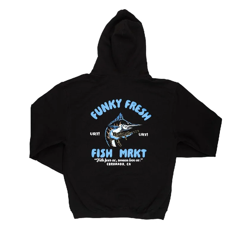 Cozy Dress Funky Swordfish Midweight Hoody
