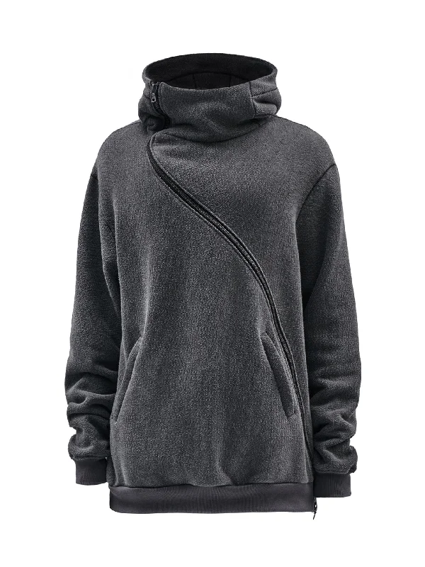 Chic Lounge gurutze hoodie cold dyed grey