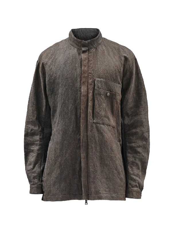 Effortless Style nahien jacket cotton/metal blend