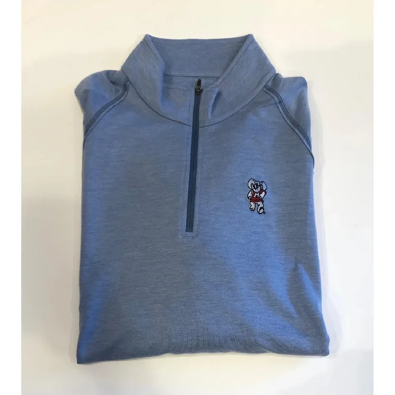 Warm Comfort Toes on the Nose Pacific SeaSilk Quarter Zip (Big AL)