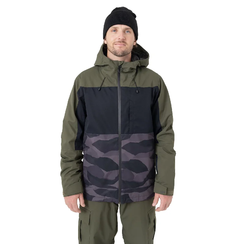 Fashionable In The Times Triton 15K Shell Jacket - Deep Grounds