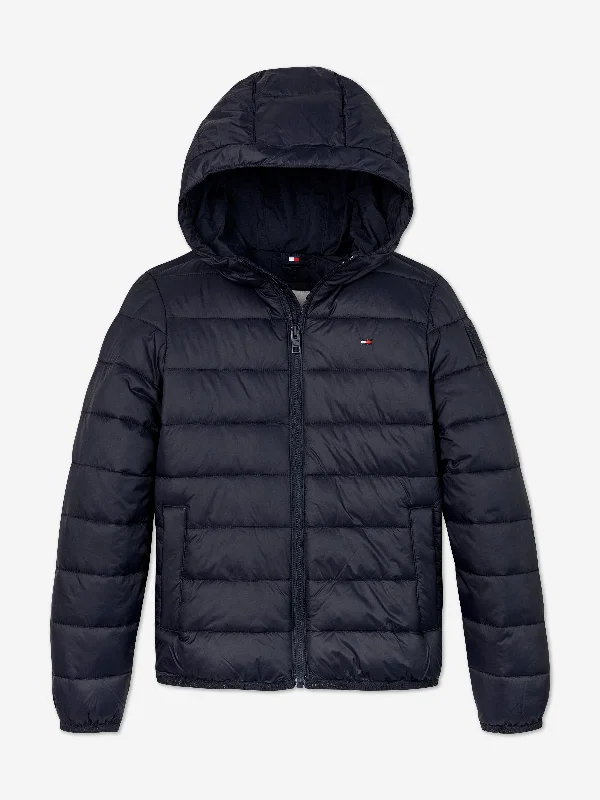 Relaxed Fashion Tommy Hilfiger Kids Lightweight Jacket in Navy