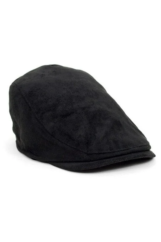 Easy Fashion Men's Faux Suede Ivy Hat