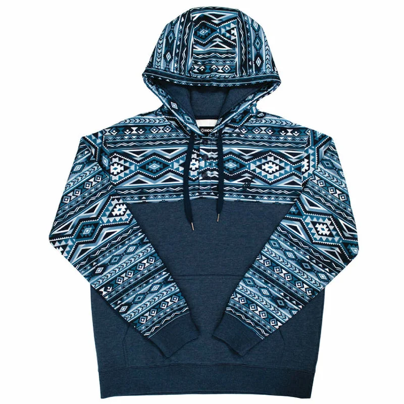 Classic Retro Hooey "Indigo Jimmy" Charcoal Hoodie