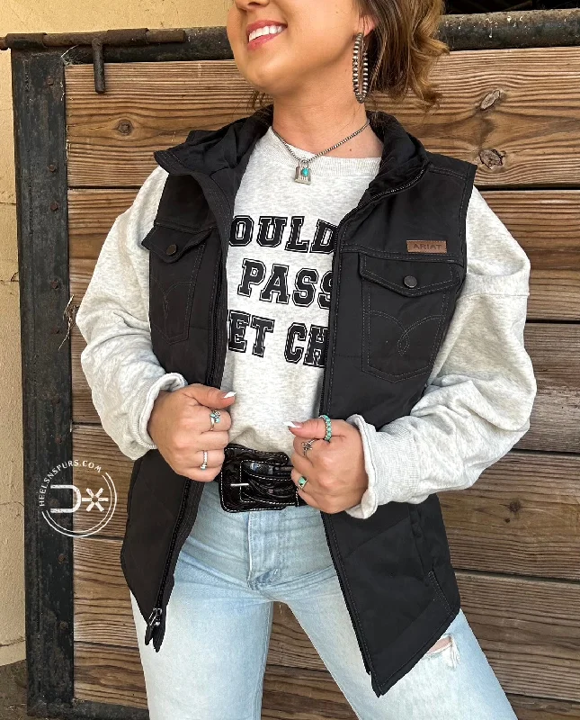 Soft Clothing Ariat Grizzly Black Vest