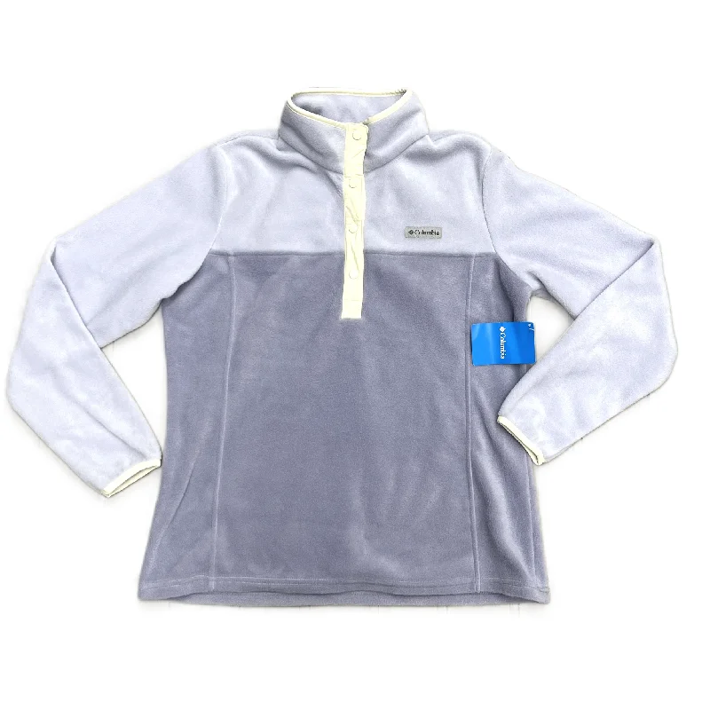 Fresh And Natural Jacket Fleece By Columbia In Purple, Size: L