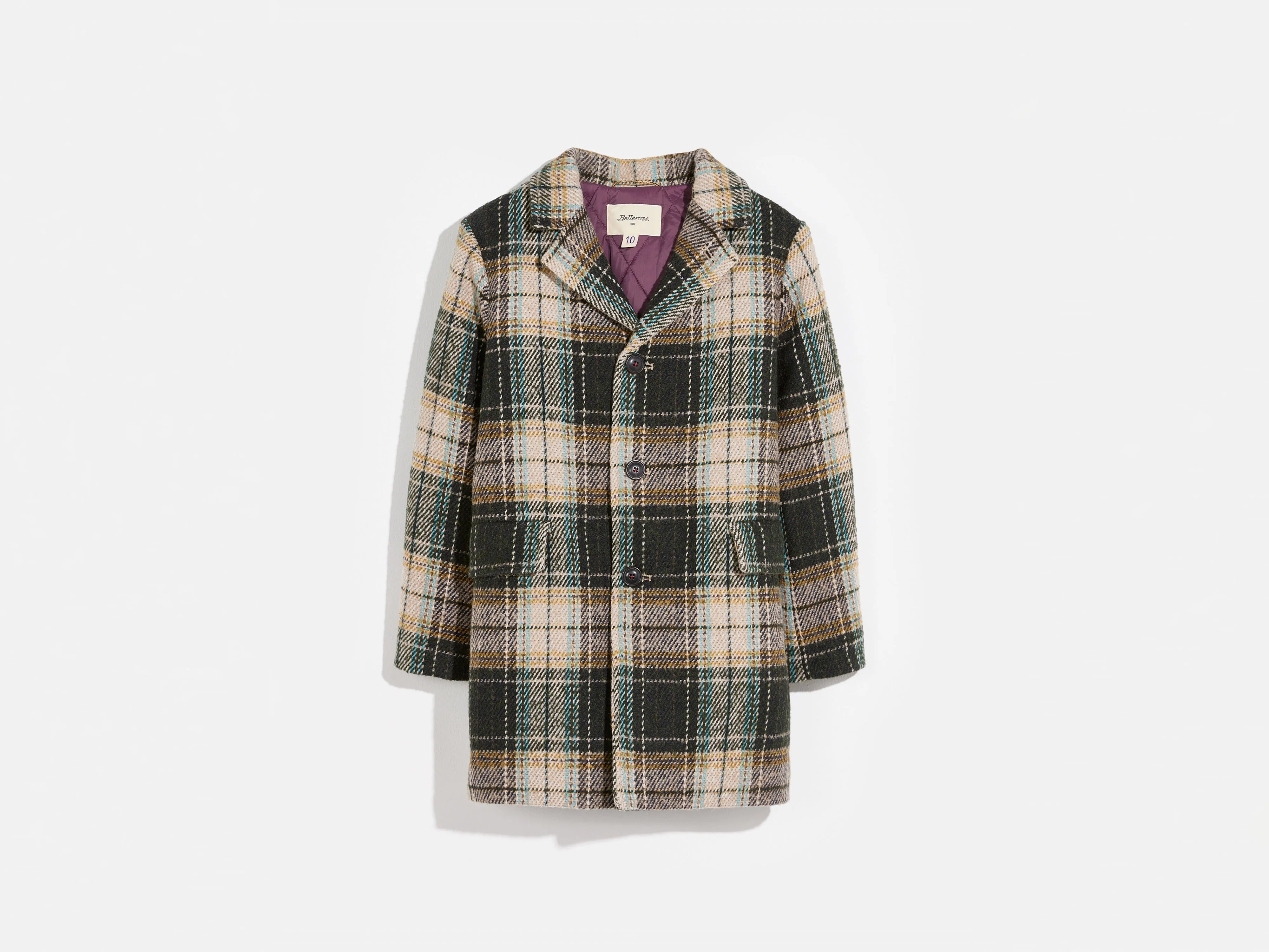 Street Fashion Charles Coat (232 / B / CHECK A)