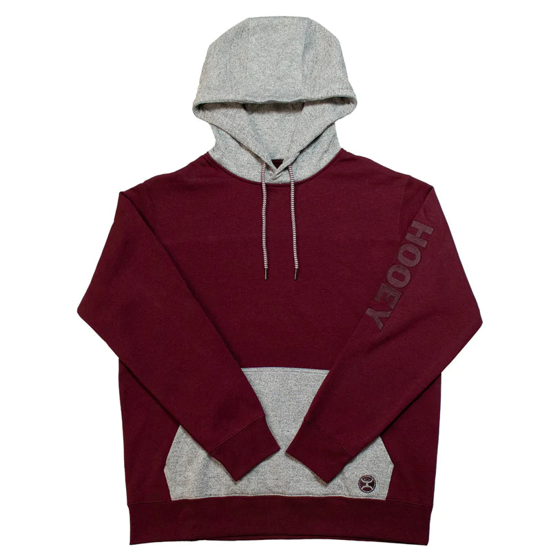 Autumn Selection Hooey Men's Burgundy Hoodie
