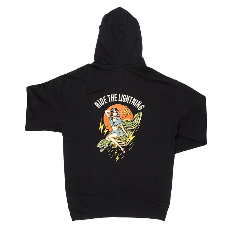 Comfortable Looks Ride the Lightning Hoody
