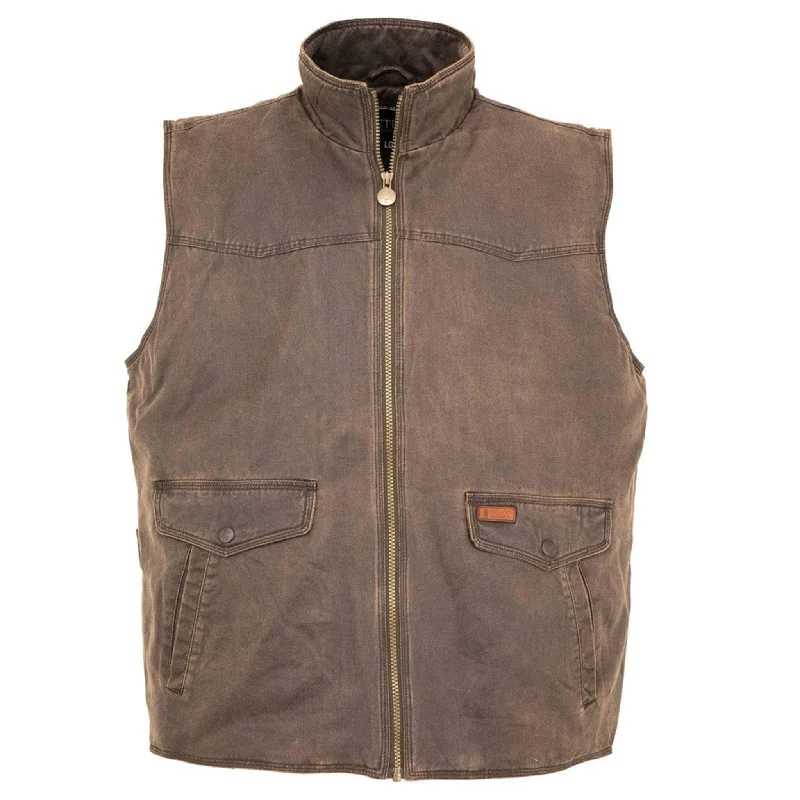 Exclusive Customization Outback Trading Co. Men's Landsman Vest
