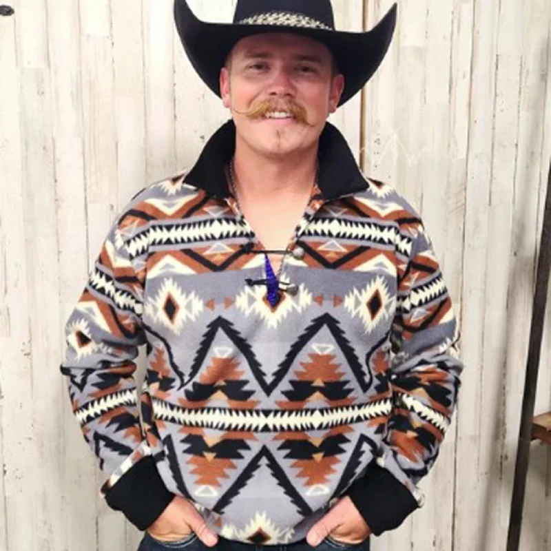 Cute Style Western Wits Men's Mountain View Pullover
