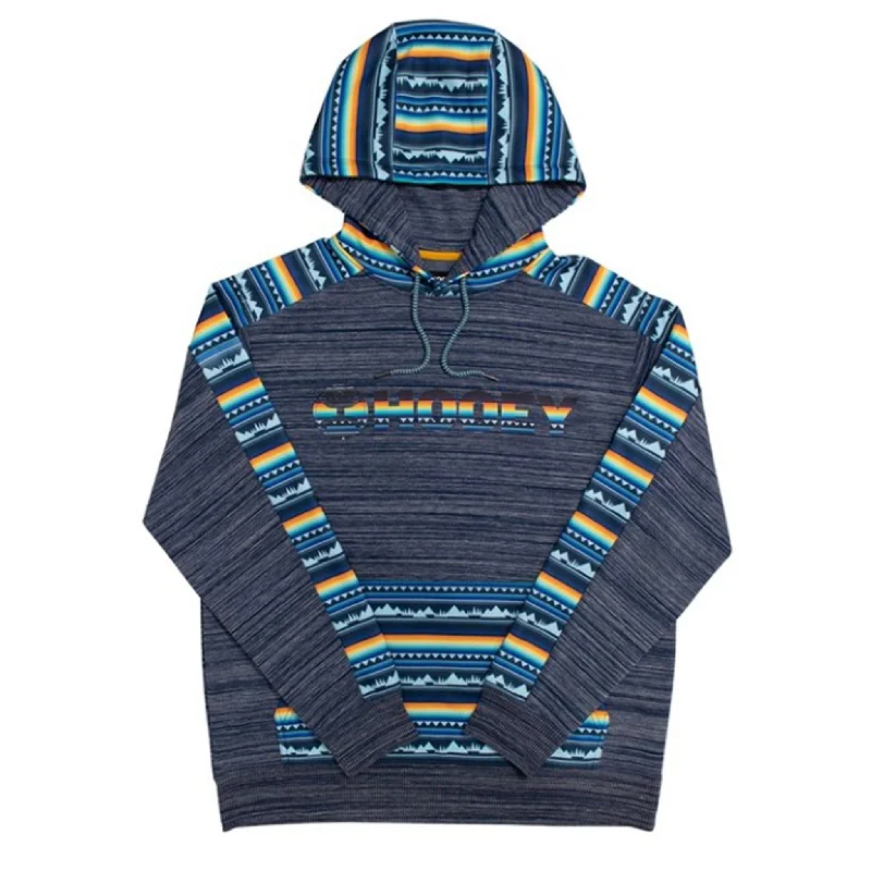 Avant-garde Design Hooey Men's Navy Canyon Hoody