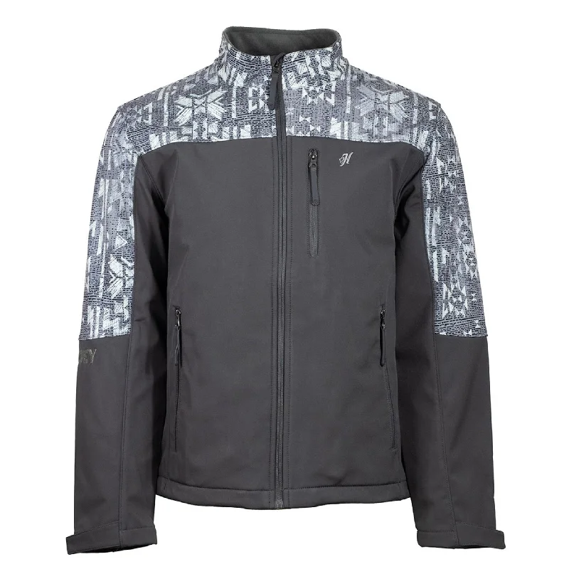 Carefree Hooey Men's Charcoal Full Zip Jacket