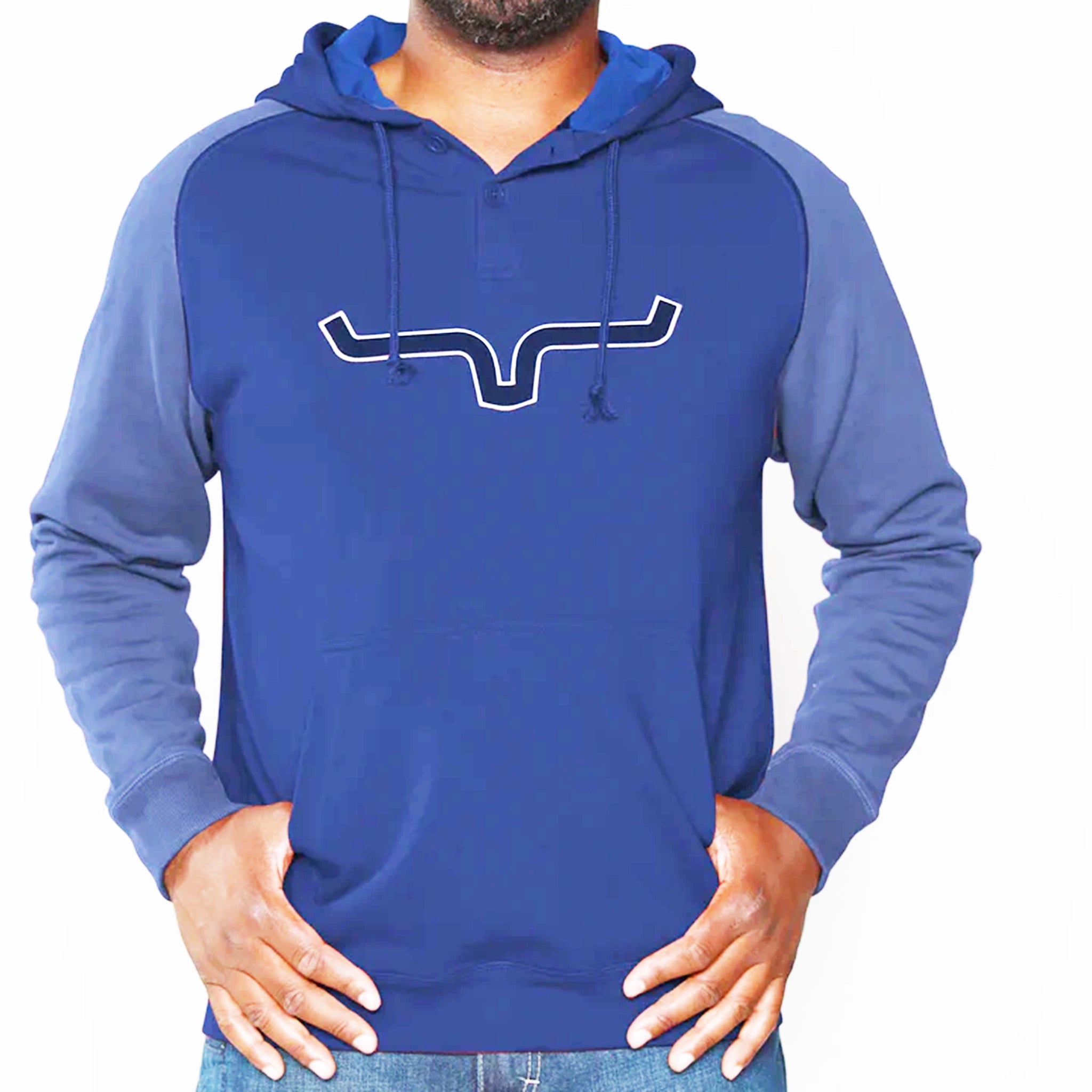 Eye-catching Personality Kimes Ranch Men's Navy Burn Off Hoodie