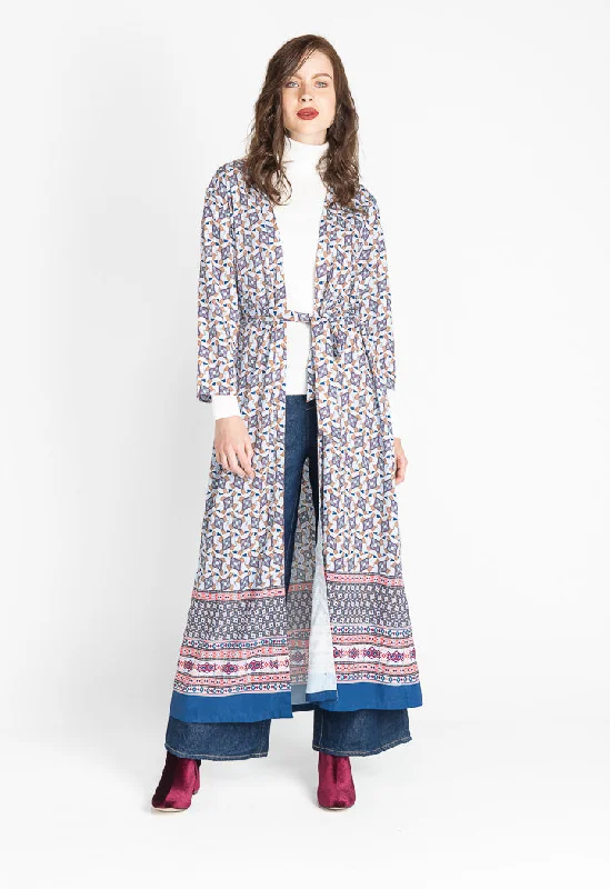 Basic Comfort Multi Color Maxi Jacket