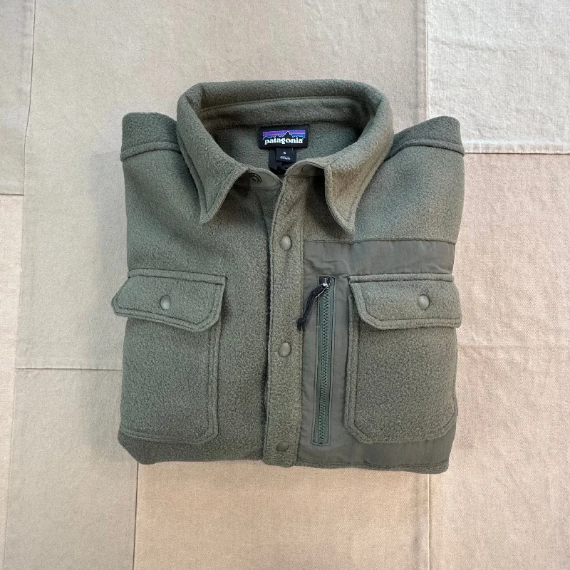 Perfect Tailoring Men's Synch Shirt Jacket, Basin Green