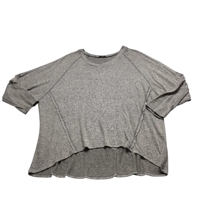 Summer Comfort Top Long Sleeve By Jodifl In Beige, Size: L