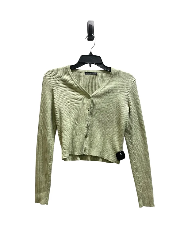 Cozy Fit Wear Top Long Sleeve By Brandy Melville In Green, Size: S