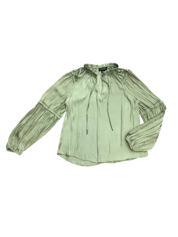 Cozy Dress Top Long Sleeve By Rachel Zoe In Green, Size: M