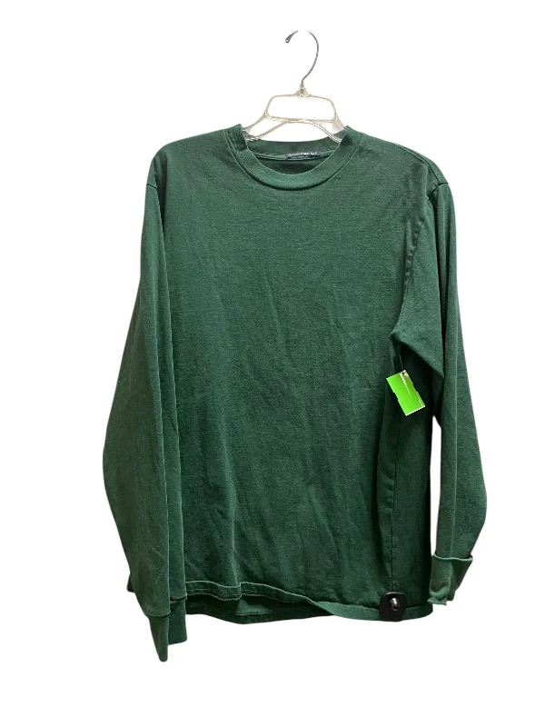 All-Day Wear Top Long Sleeve By Brandy Melville In Green, Size: M