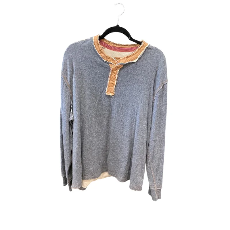 Warm Wear Top Long Sleeve By Clothes Mentor In Grey, Size: Xl
