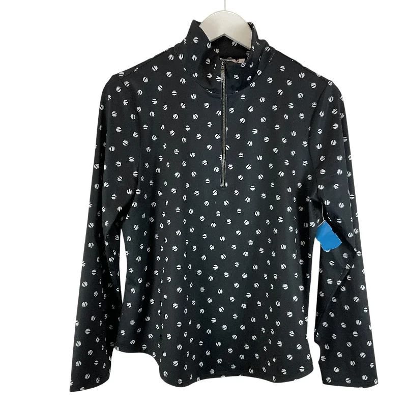 Soft Layers Top Long Sleeve By Chicos In Black, Size: M
