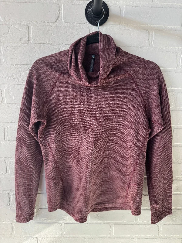 Breathable Comfort Top Long Sleeve By Kuhl In Maroon, Size: Xs