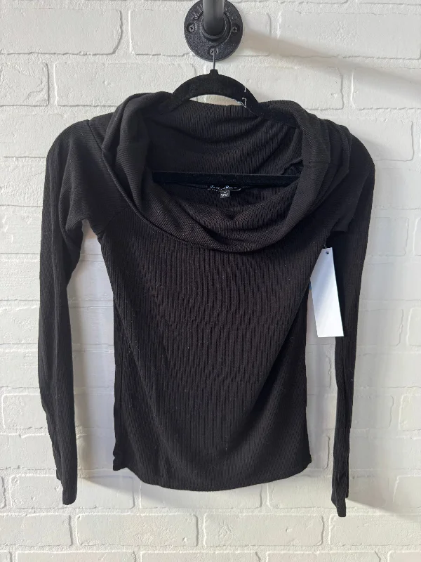 Chic Outfits Top Long Sleeve By Clothes Mentor In Black, Size: M