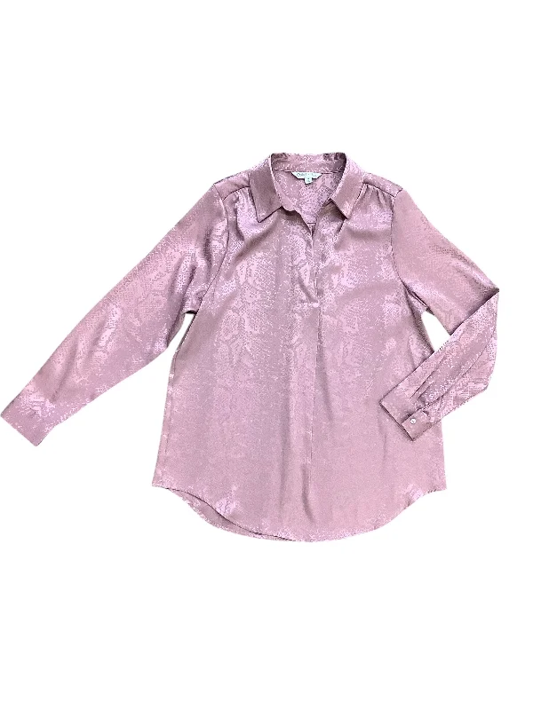Fresh Comfort Top Long Sleeve By Ophelia Roe In Purple, Size: M
