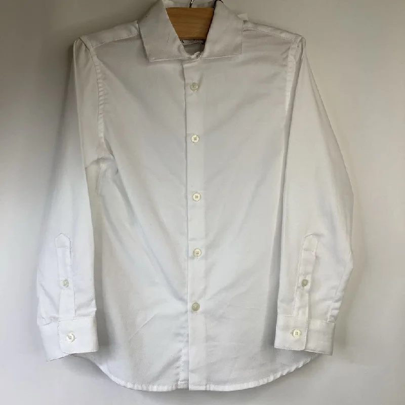 Boutique Recommendation Size 6: Zara White Button-Up Collared Long Sleeve Shirt-NEW W/Tag Boutique Recommendation Size 6: Zara White Button-Up Collared Long Sleeve Shirt-NEW W/Tag