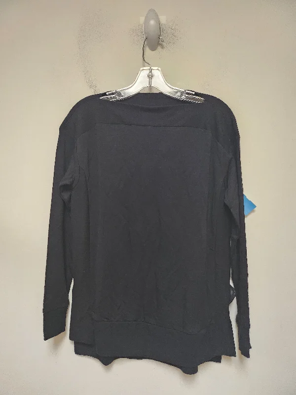 Modern Chic Top Long Sleeve By Lou And Grey In Black, Size: Xxs