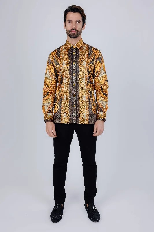 Integrated Design Flarefrock Rhinestone Long Sleeve Shirt