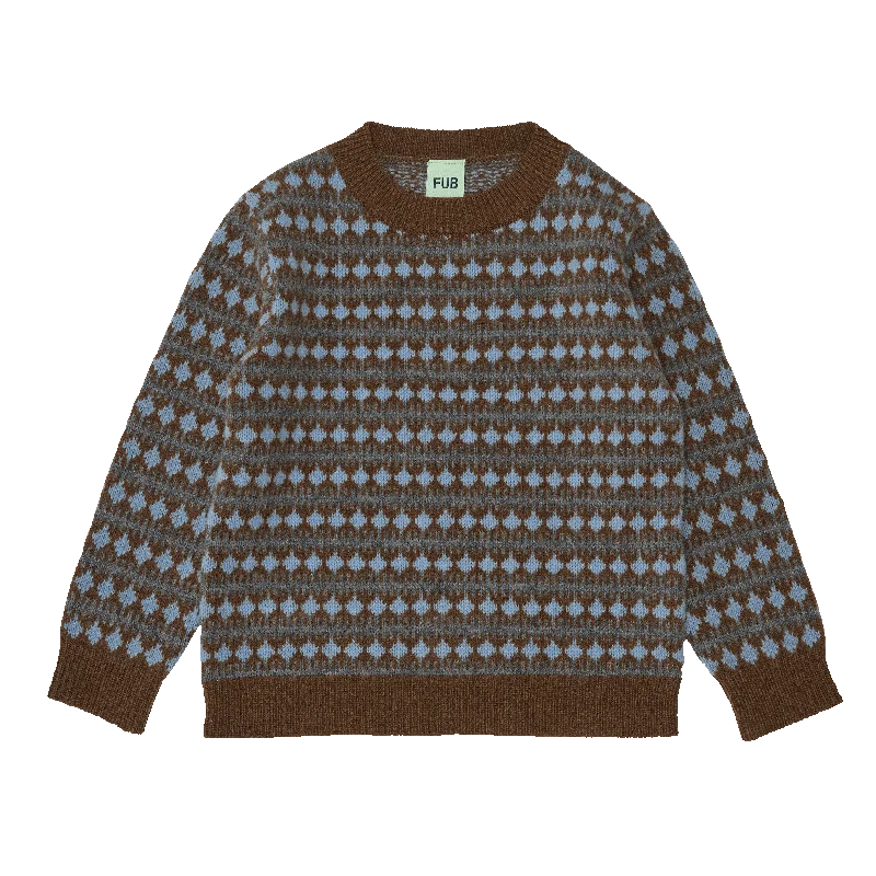 Dessert Matching 3623-LAMBWOOL SWEATER-Amber