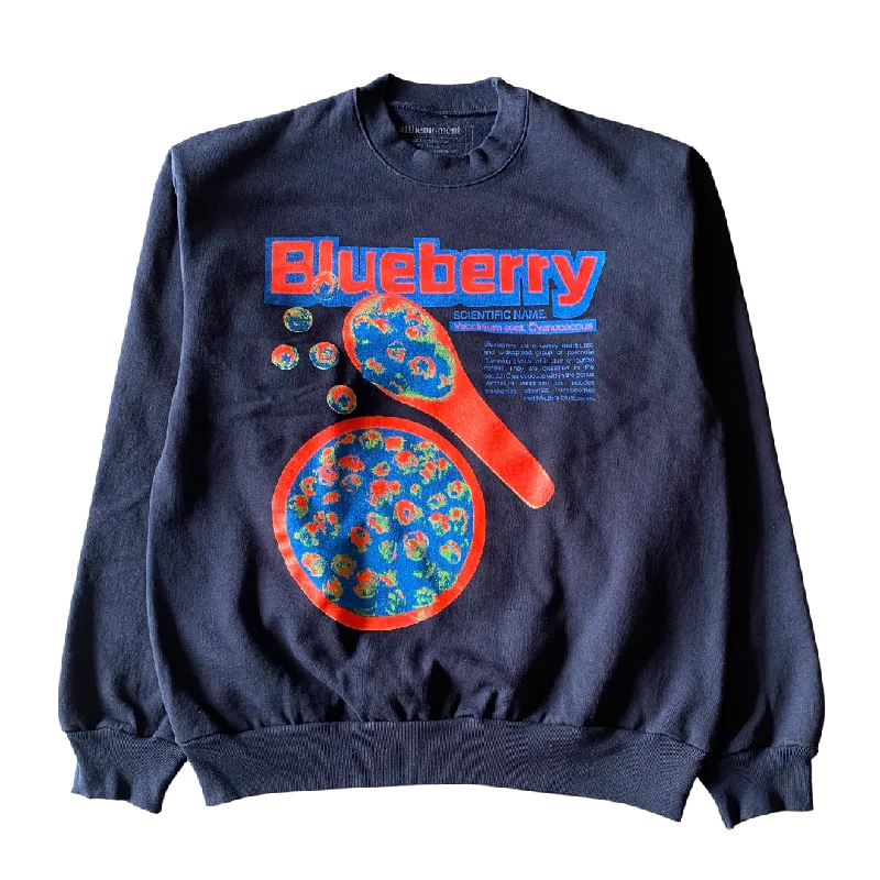 Lazy Home Blueberry Crewneck