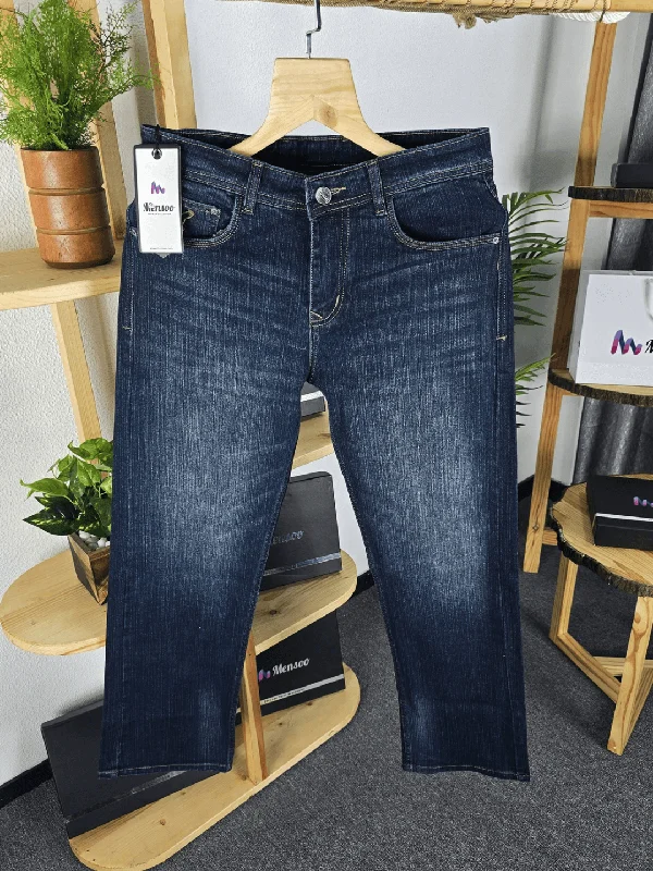 Comfortable Sweaters Kik of Bootcut Jeans Blue Wash