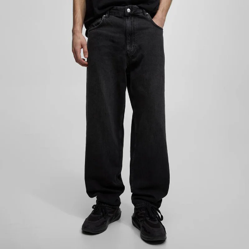 Stylish Comfort Black Baggy Jeans