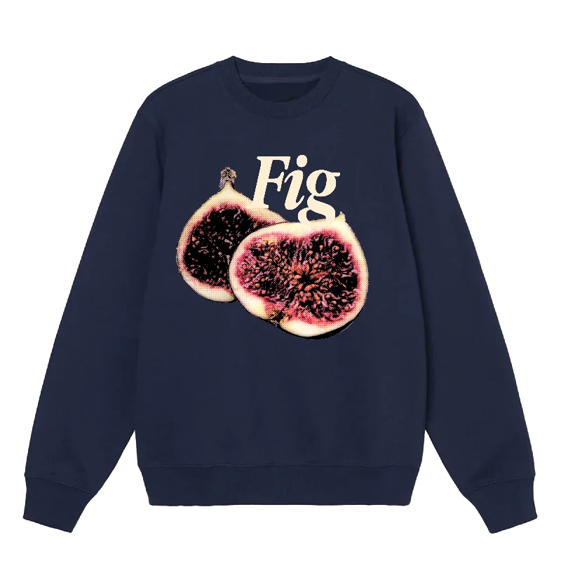 Fashion Must-have Fig Crewneck
