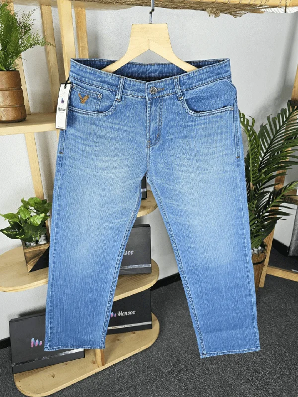 Casual Chic Outfits Straight Fit Dark Denim Mid Blue