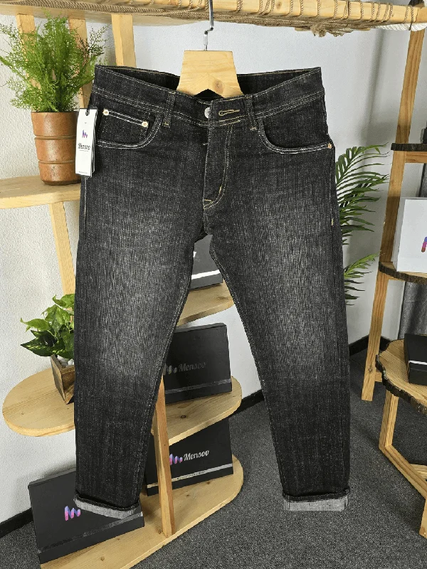 Casual Fit Wear Dark Carbon Narrow Fit Jeans