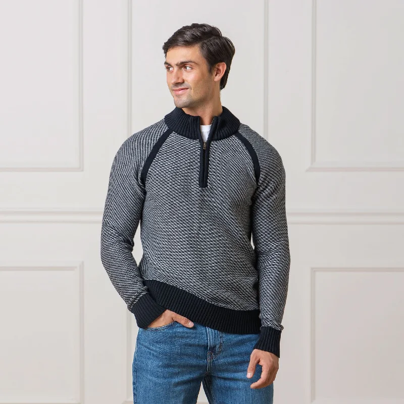 Leisure Sports Half Zip Raglan Sweater