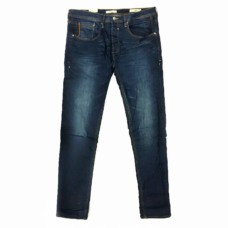 Soft Relaxation Wear Blend Mens Jet Slim Fit Jeans - 20702250