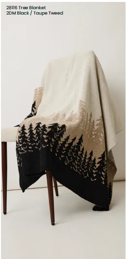Modern Chic TREE BLANKET