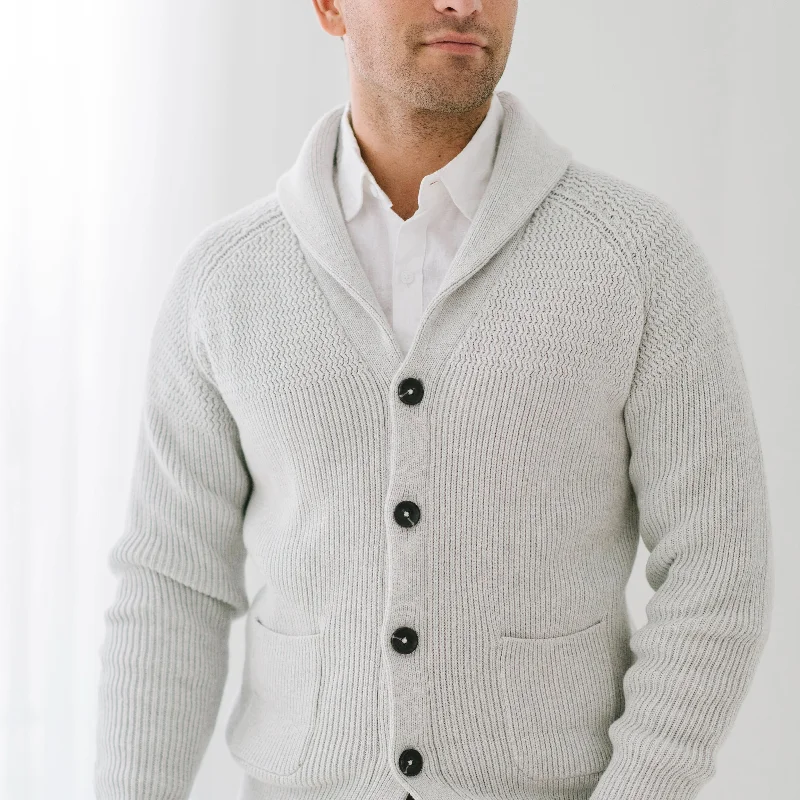 Sports Trend Shawl Collar Cardigan