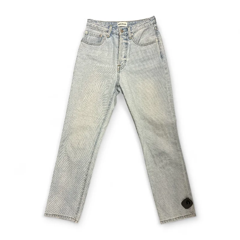 Simple Comfort Jeans Straight By Clothes Mentor In Blue, Size: 2