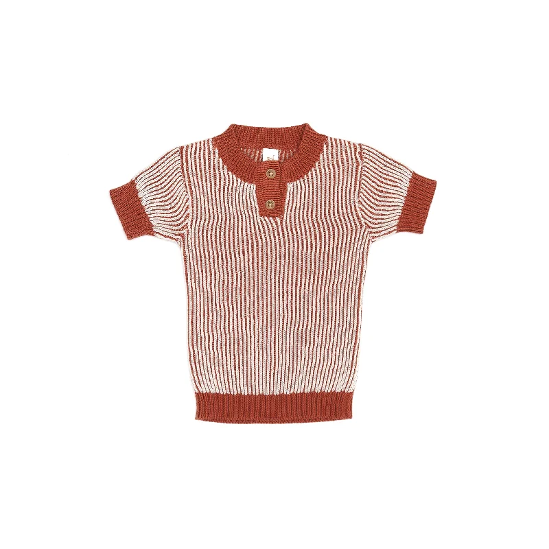 Classic Items NW022-JAKE TOP-Terracota/Natural